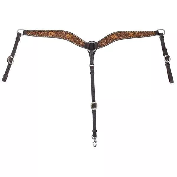 Circle Y - Dusty Floral Breast Collar