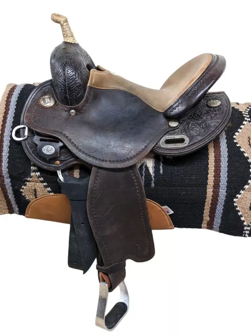 Circle Y Kelly Kaminski Swift Flex2 Barrel Saddle