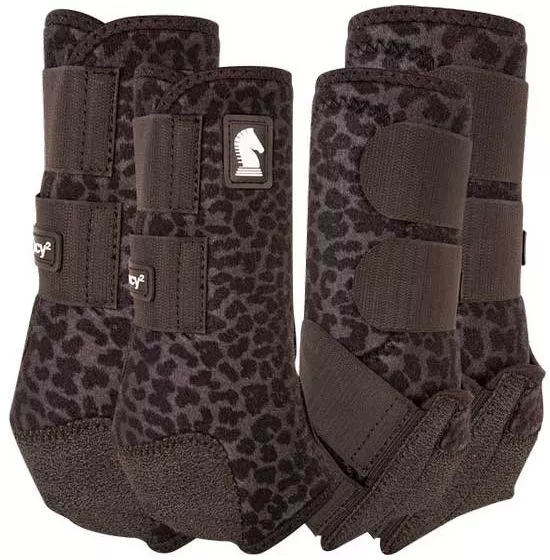 CLASSIC EQUINE BLACK LEOPARD LEGACY2 FULLSET