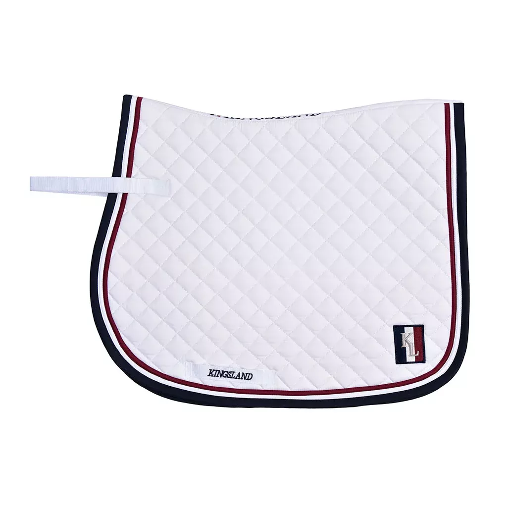 Classic Saddle Pad White