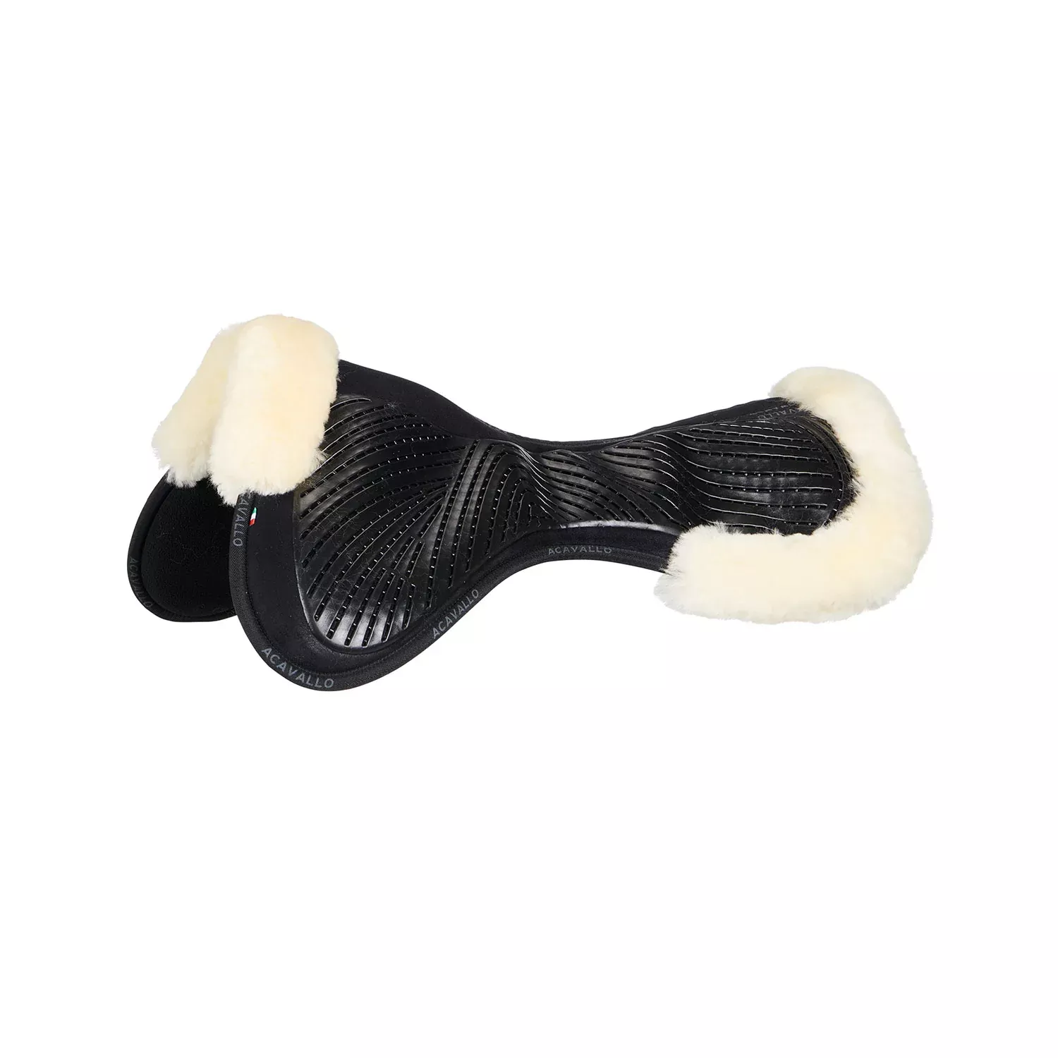Close Contact Gel & Memory Foam Half Pad with Sheepskin