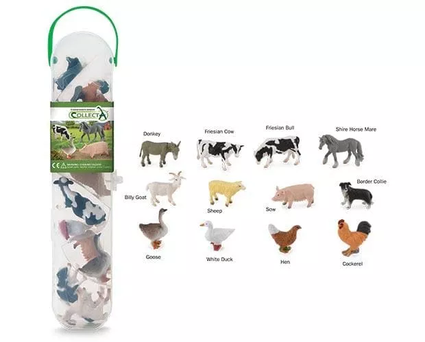 CollectA Box of Mini Farm Animals