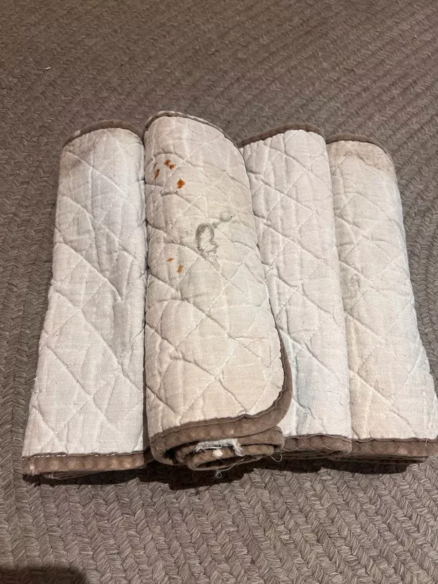 Cotton Horse Leg Wraps - Set of 4 HBT1118