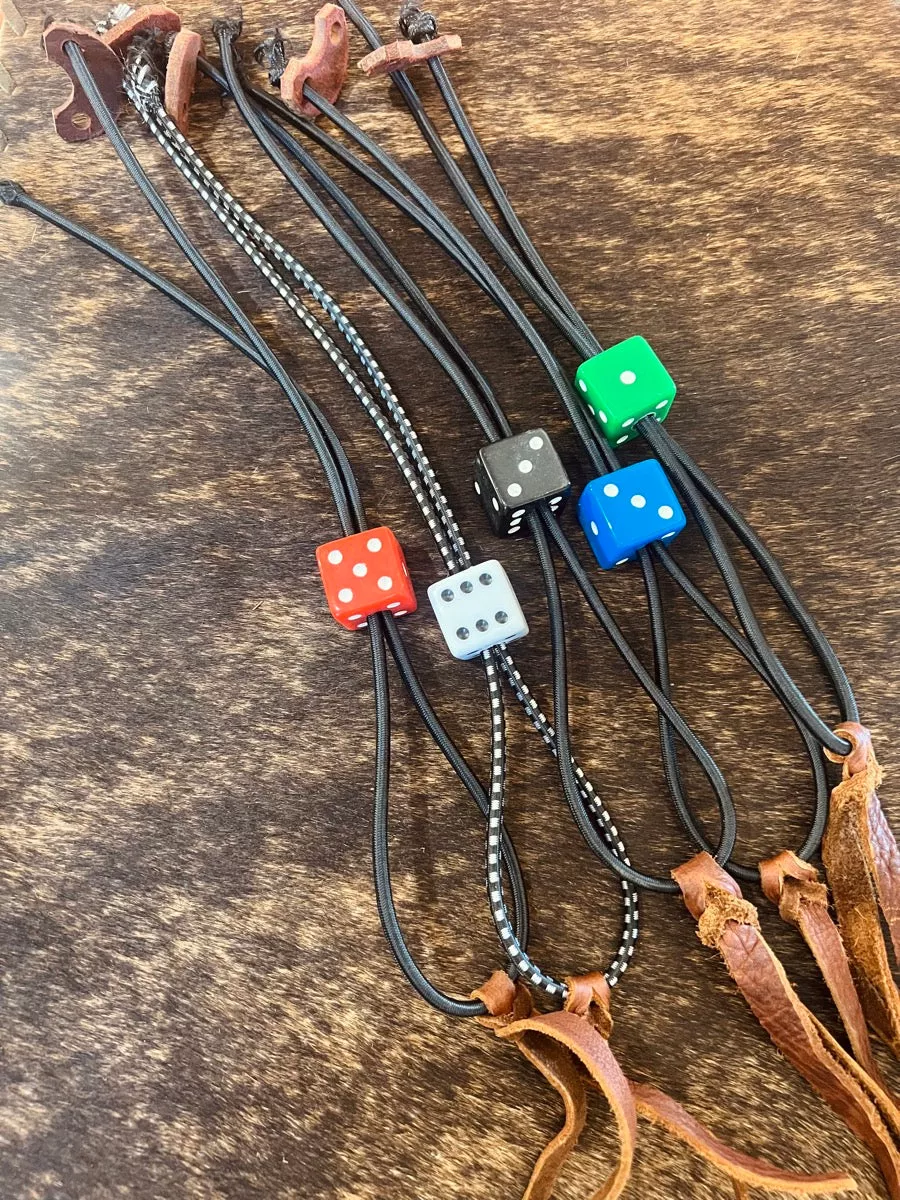 Cowboy Dice Bungee Rope Holder