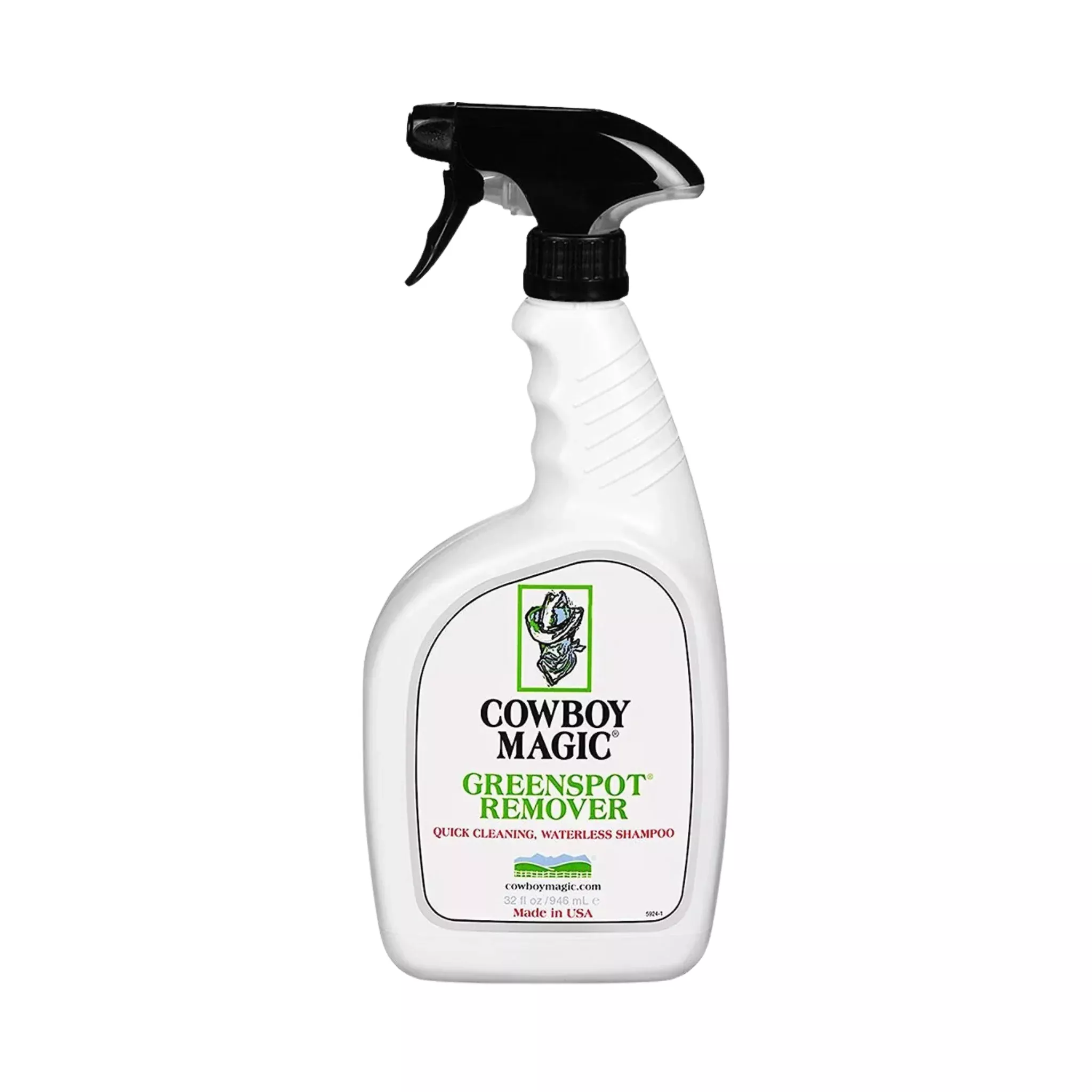 Cowboy Magic Green Spot Remover Waterless Shampoo Spray