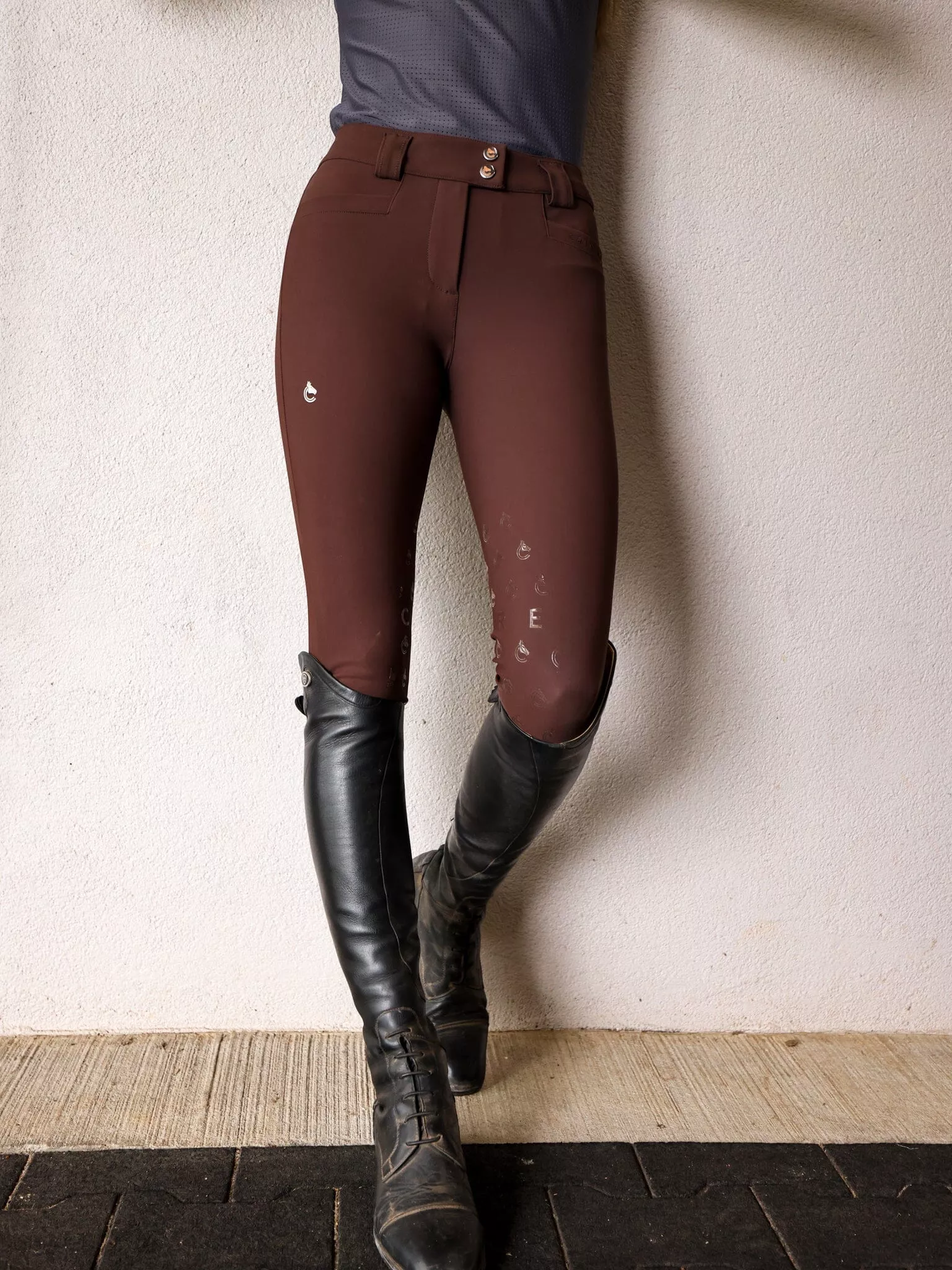 Criniere Chloe Lightweight Breeches - Mocha Brown