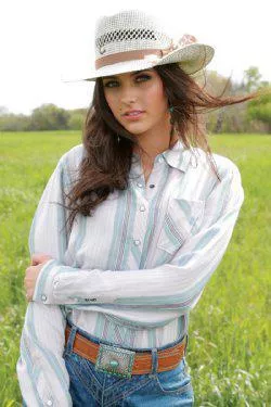 Cruel Denim Womens L/S Stripe Lilac CTW7486002
