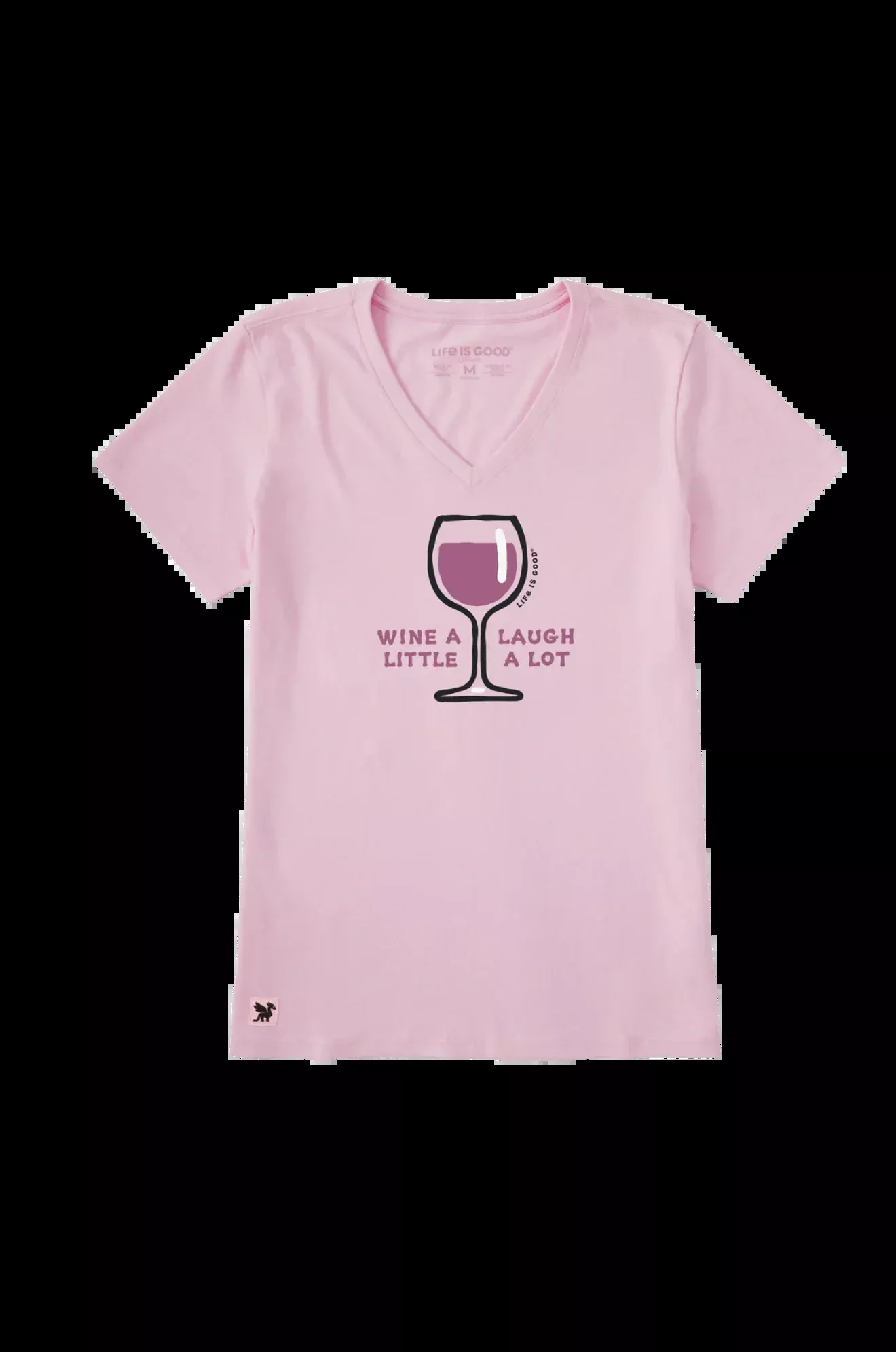 Crusher-Lite Tee Wine a Laugh