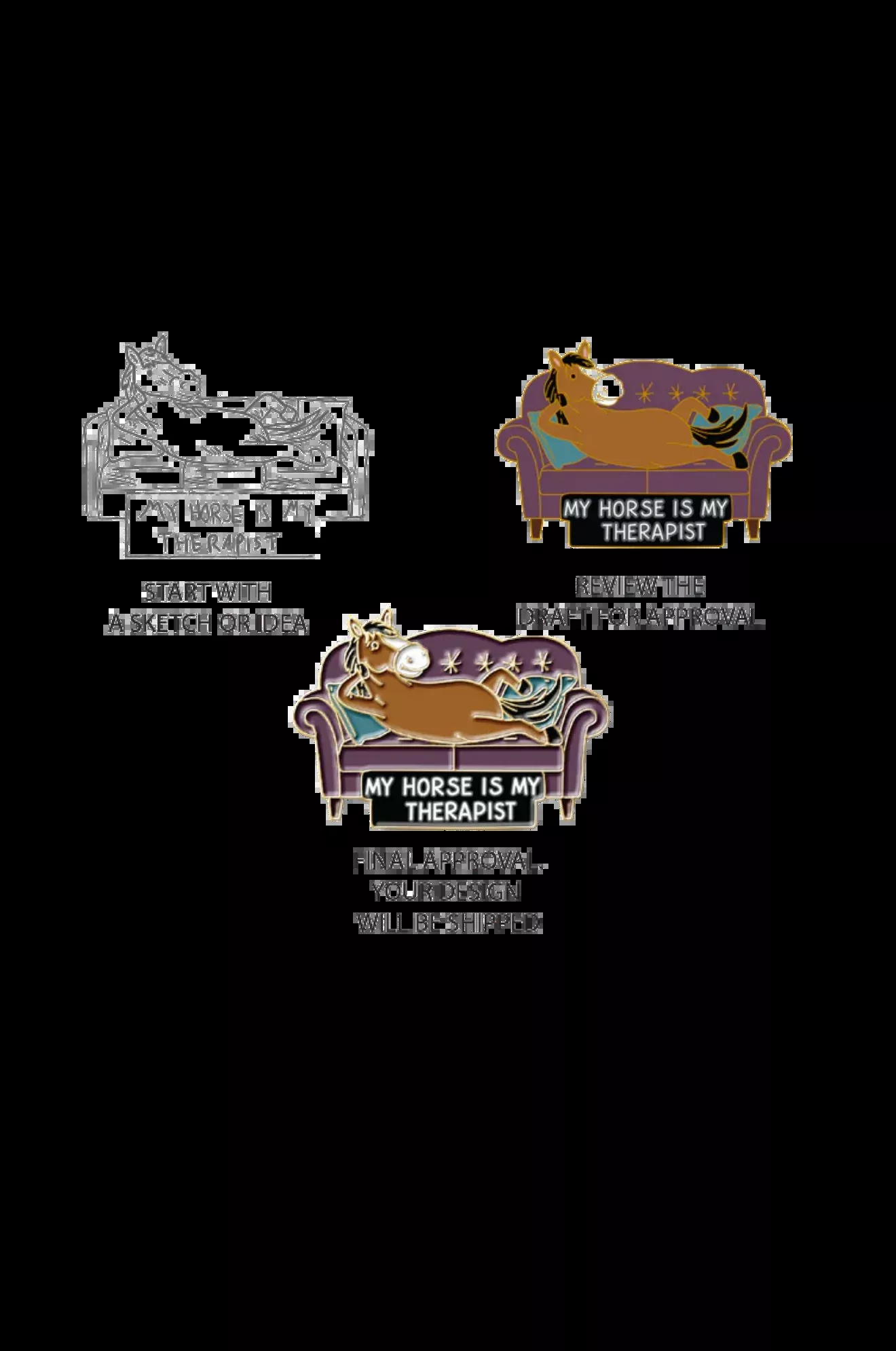 Custom charms