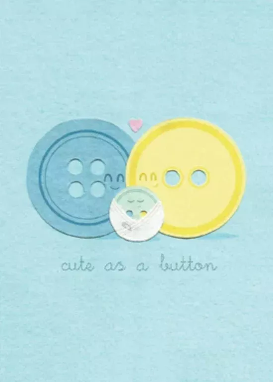 Cute as a Button