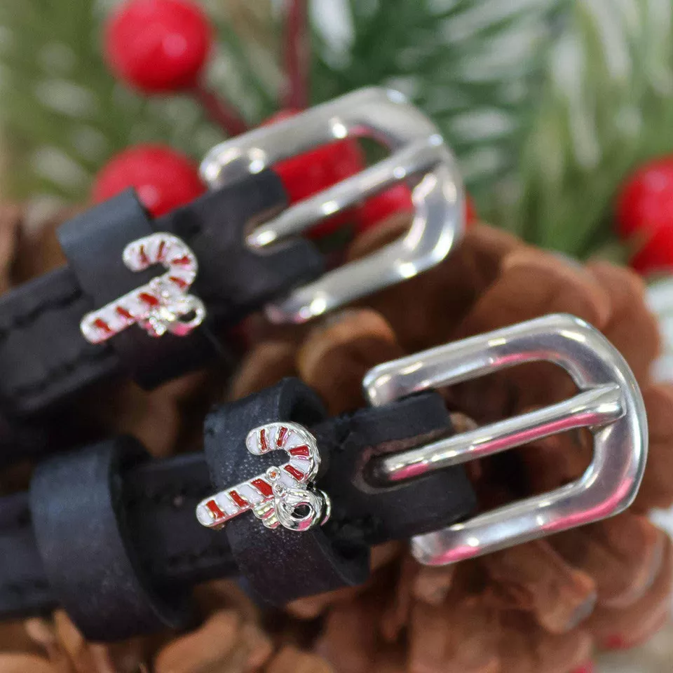 D&S - Candy Cane Spur Straps - 18"