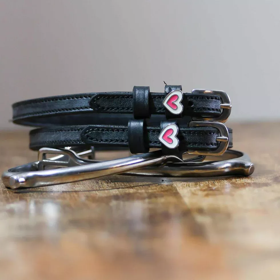 D&S - Heart Smooshes Spur Straps - 18"