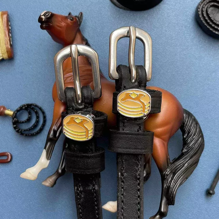 D&S - Pancakes Spur Straps - 17"