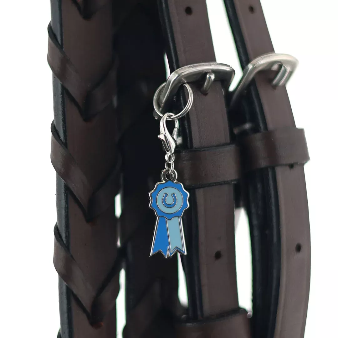 Dapplebay - Bridle Charm - Blue Ribbon