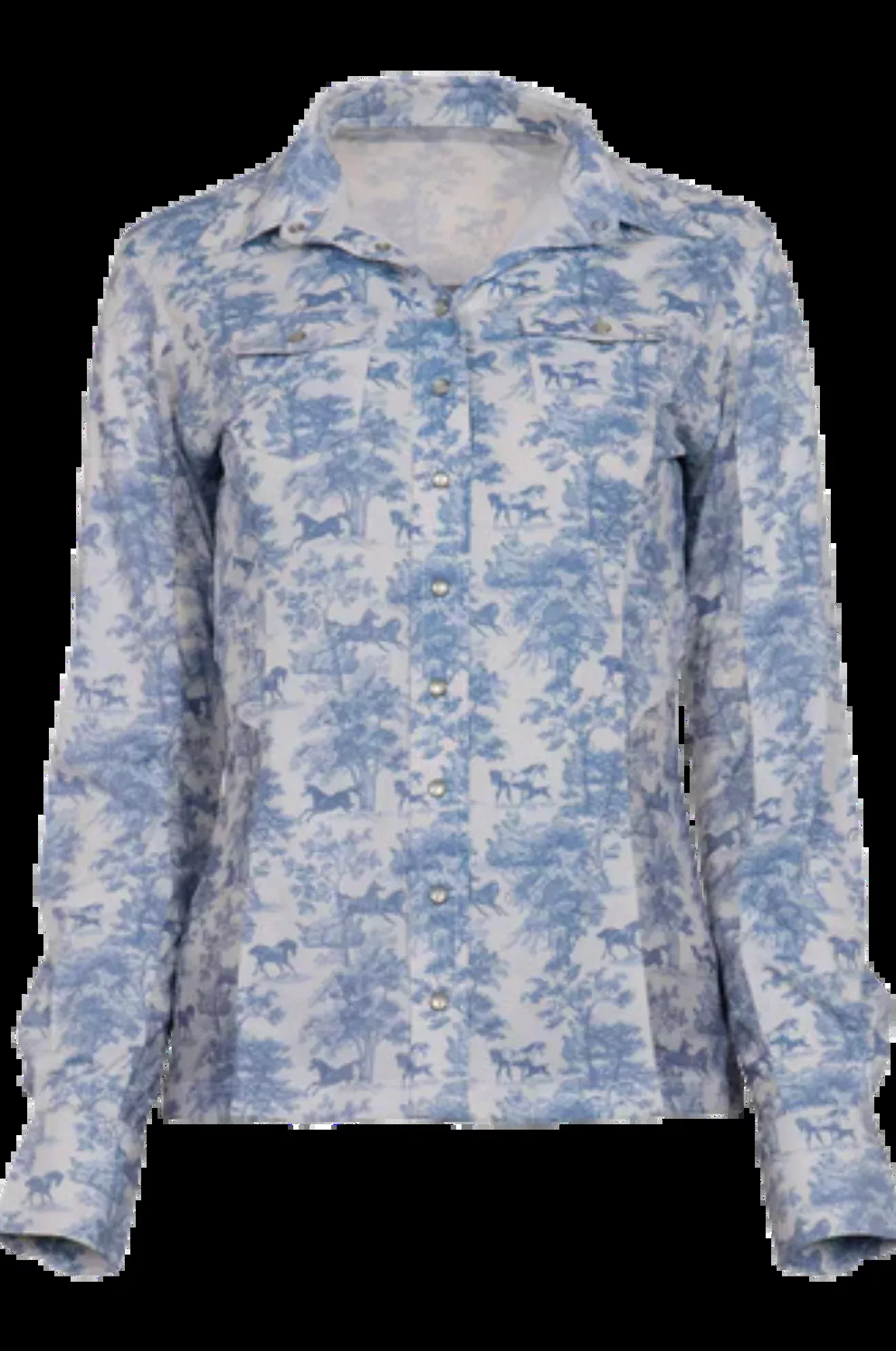 Dapplebay Equestrian Toile Western Riding Top-S26