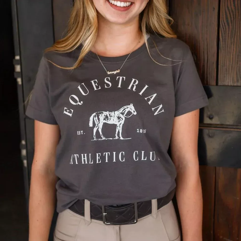 Dapplebay Ladies Equestrian Athletic Club Tee