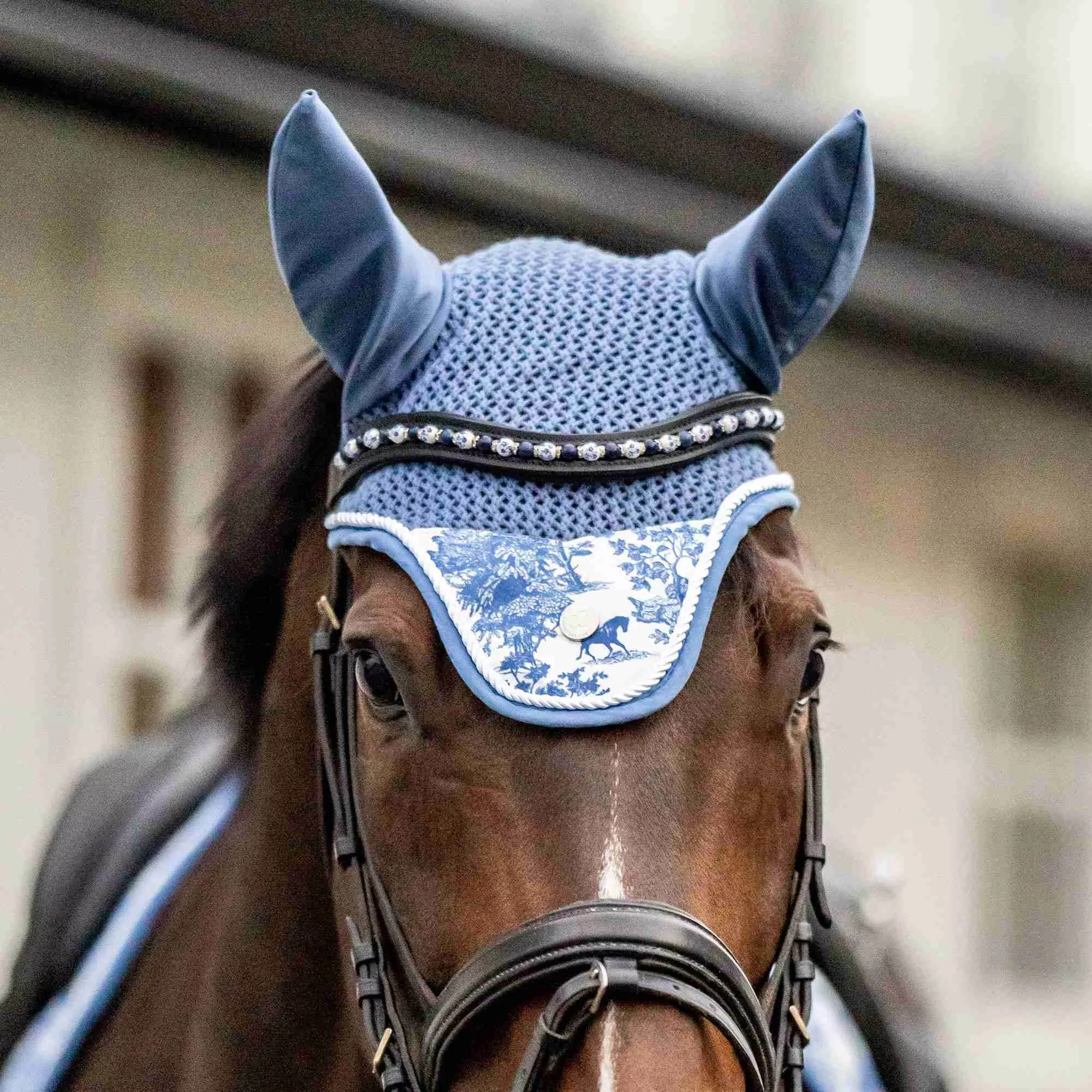 Dapplebay LIMITED EDITION Equestrian Toile Fly Veil