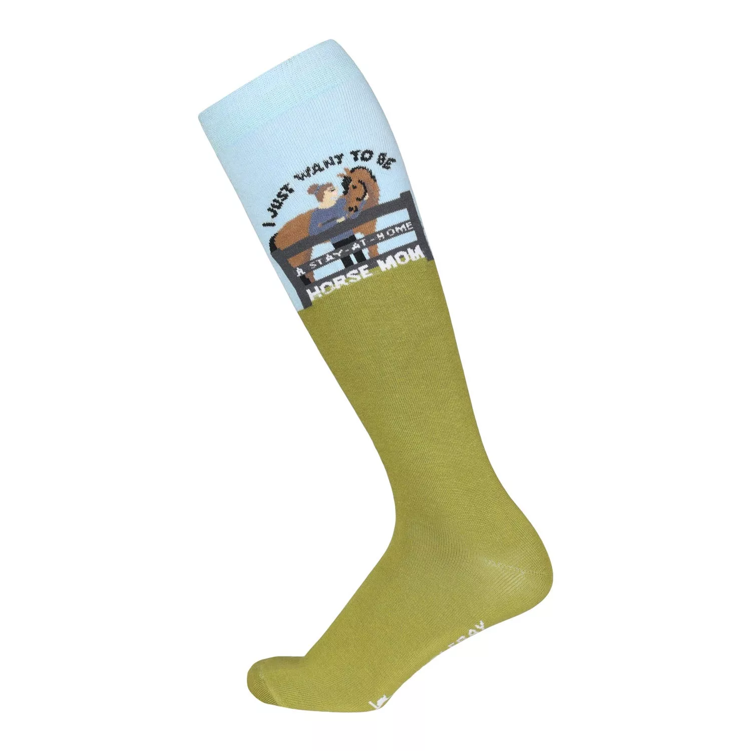 DapplebayKnit Boot Socks-Horse Mom