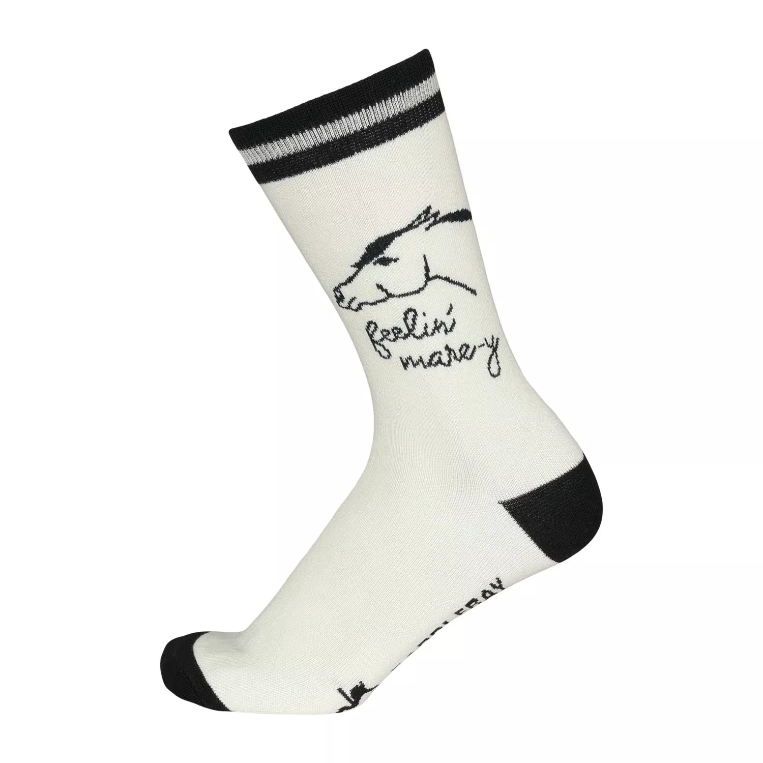 DapplebayKnit Crew Socks-Feelin' Mare-y