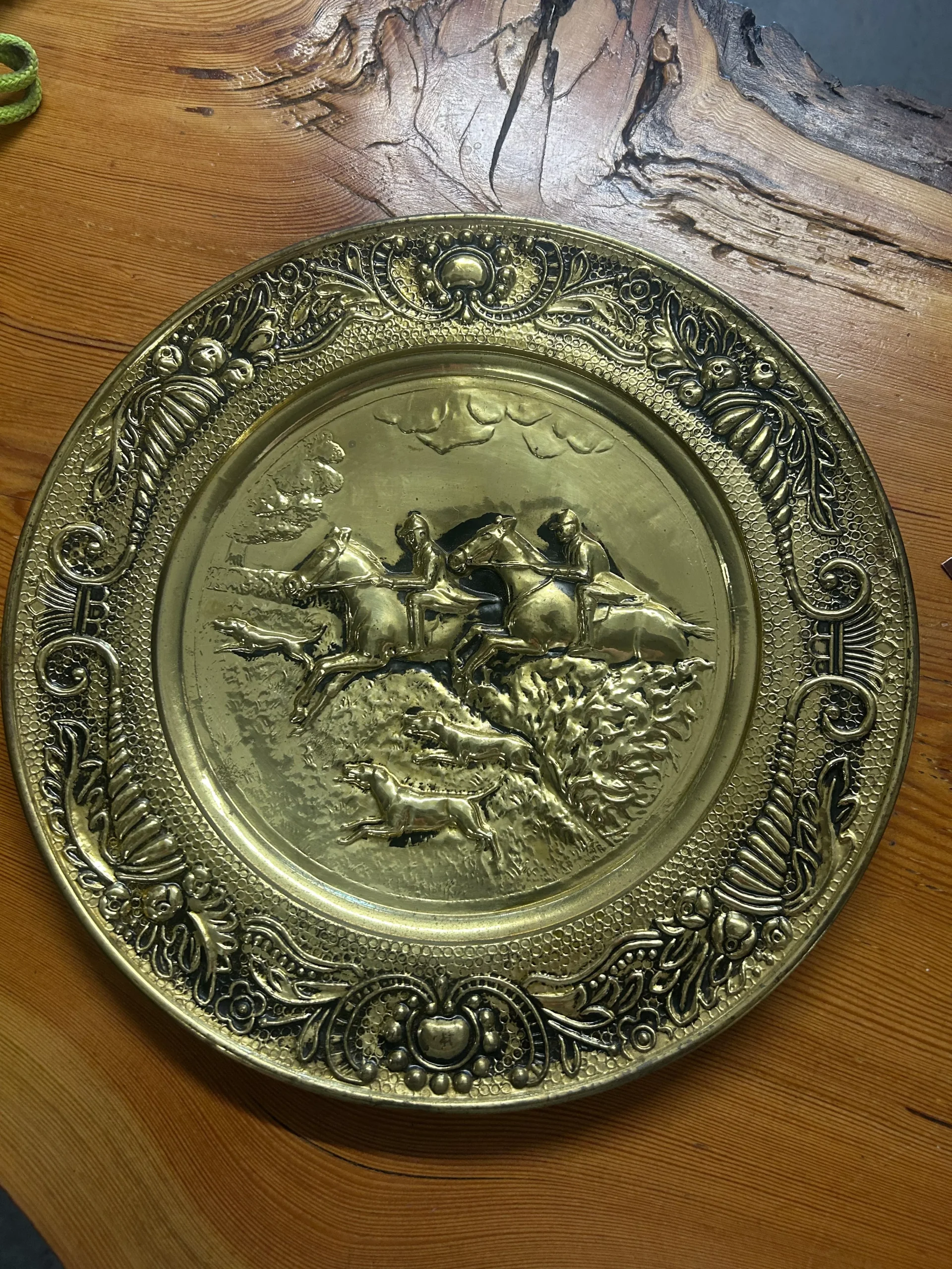 Decorative Brass Plate