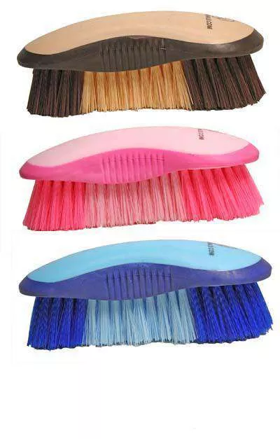 Derby Originals Super Grip Stiff Crinkled Bristle Dandy Brush