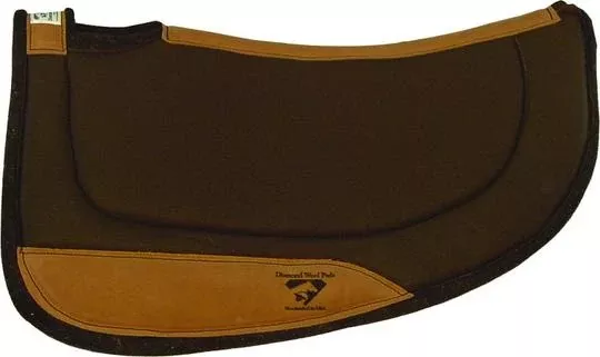 * Diamond Wool Round Contour Ranch Pad