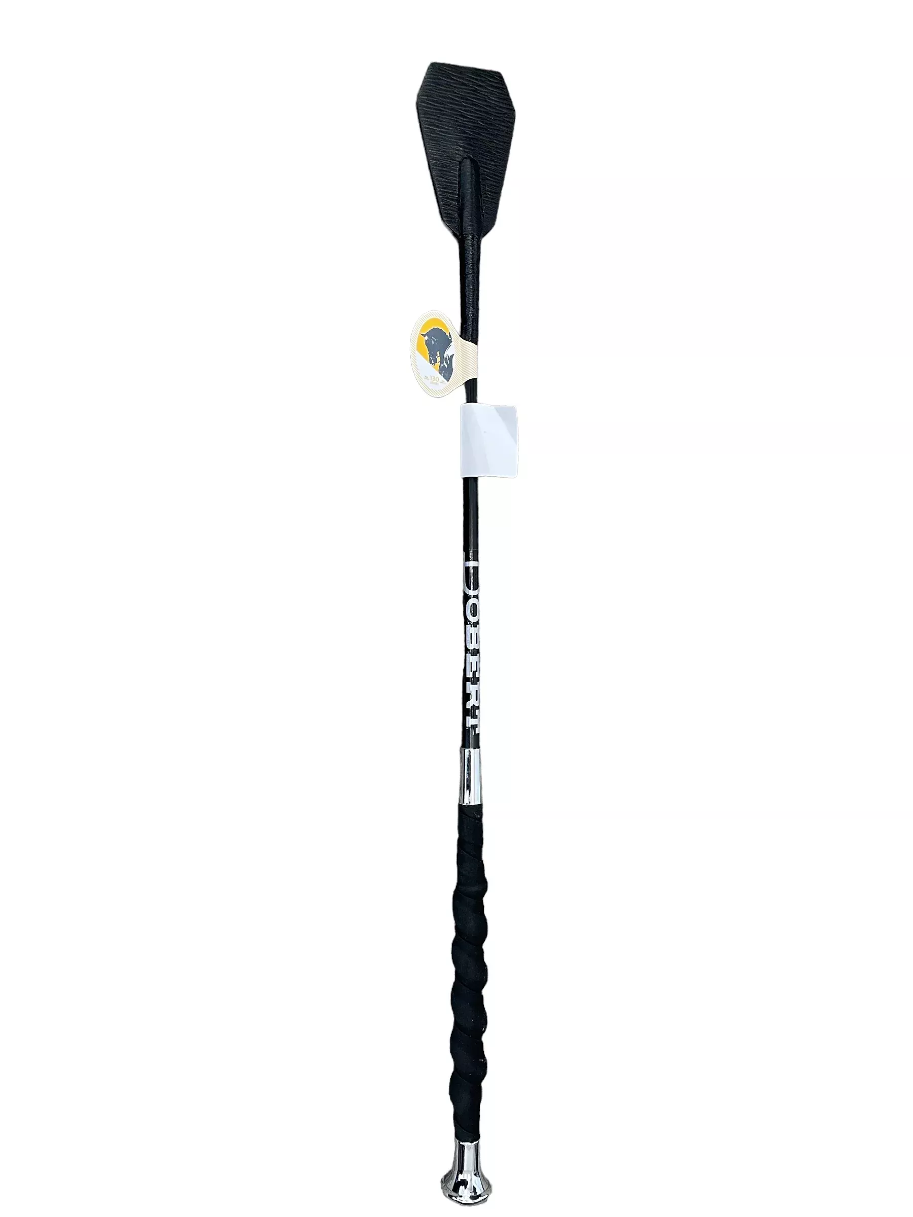 Dobert Textile Suede Waved Adhesive Grip Riding Crop
