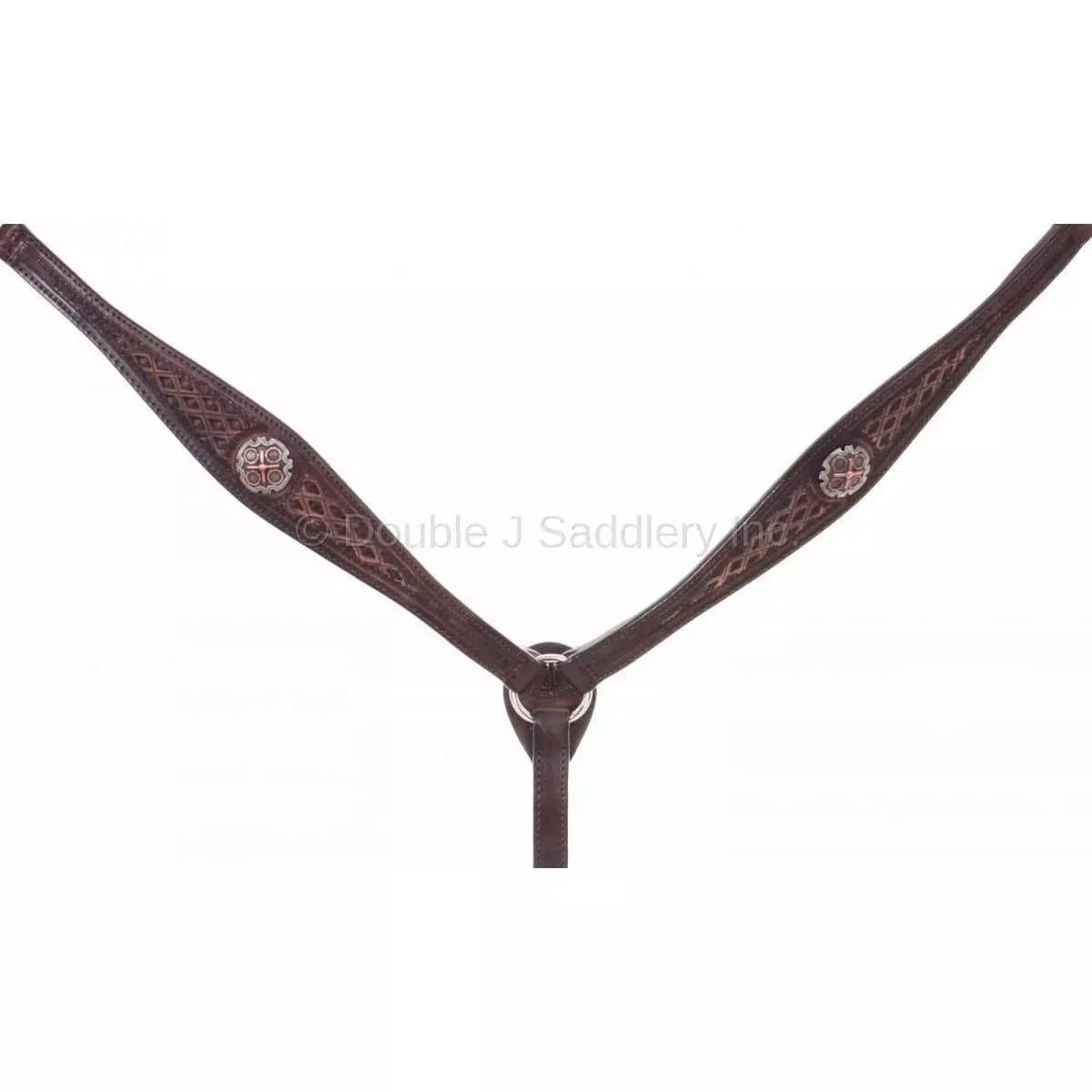 Double J - Southwest Diamond Breast Collar -