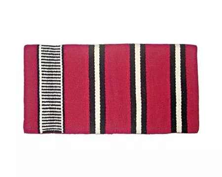 Double Woven Navajo Style Saddle Blanket – 32" x 64"