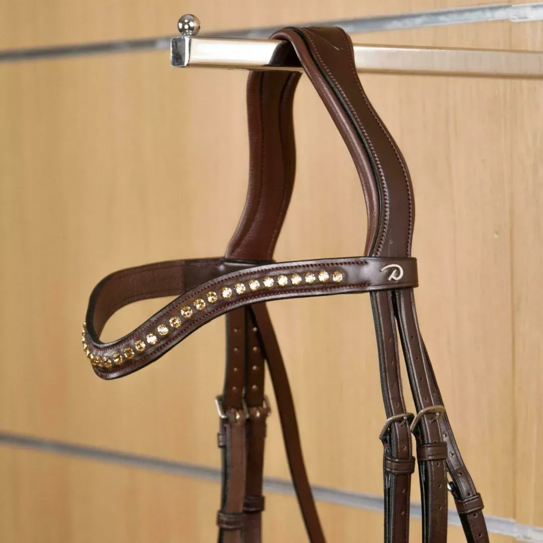 Dressage Browband Gold
