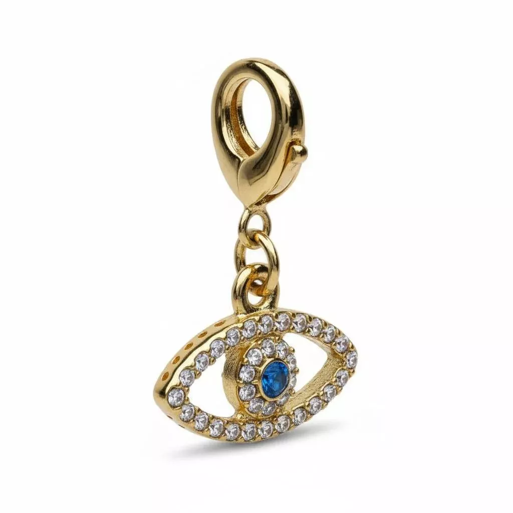 Dubois Cheval - Braid Charm - Sparkly Evil Eye