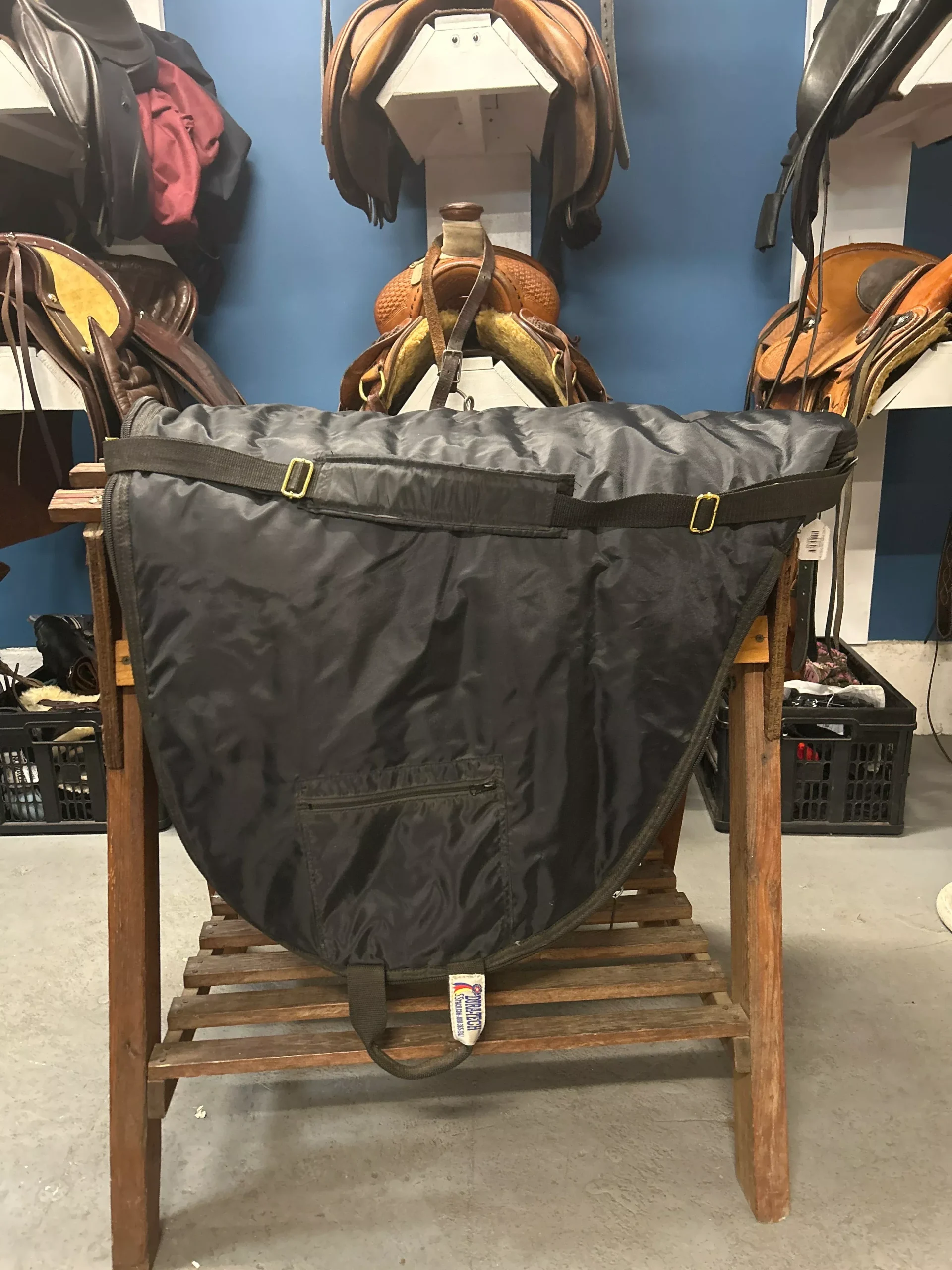 Dura-Tech Saddle Case Padded Black