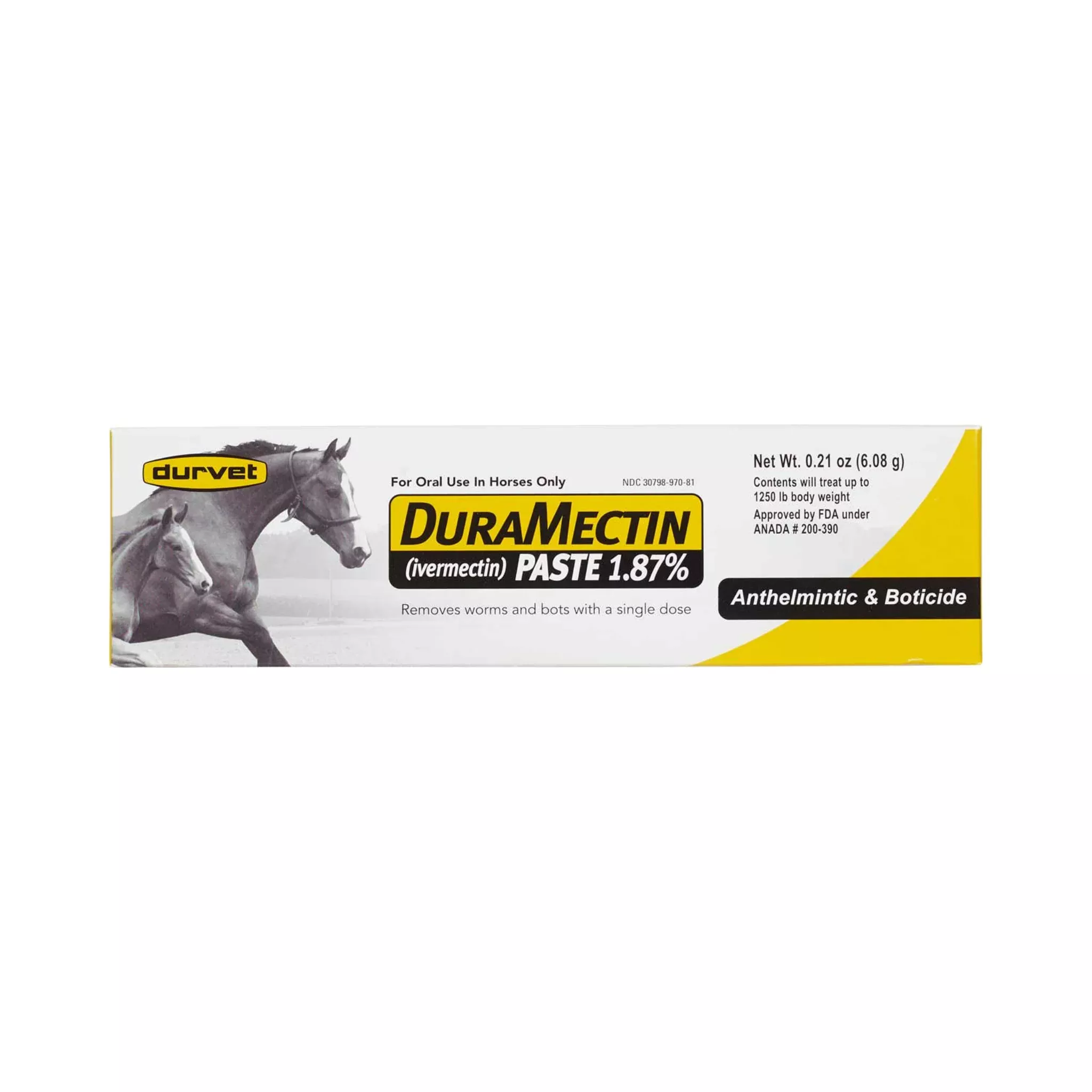 DuraMectin Paste 1.87% Ivermectin Horse Dewormer