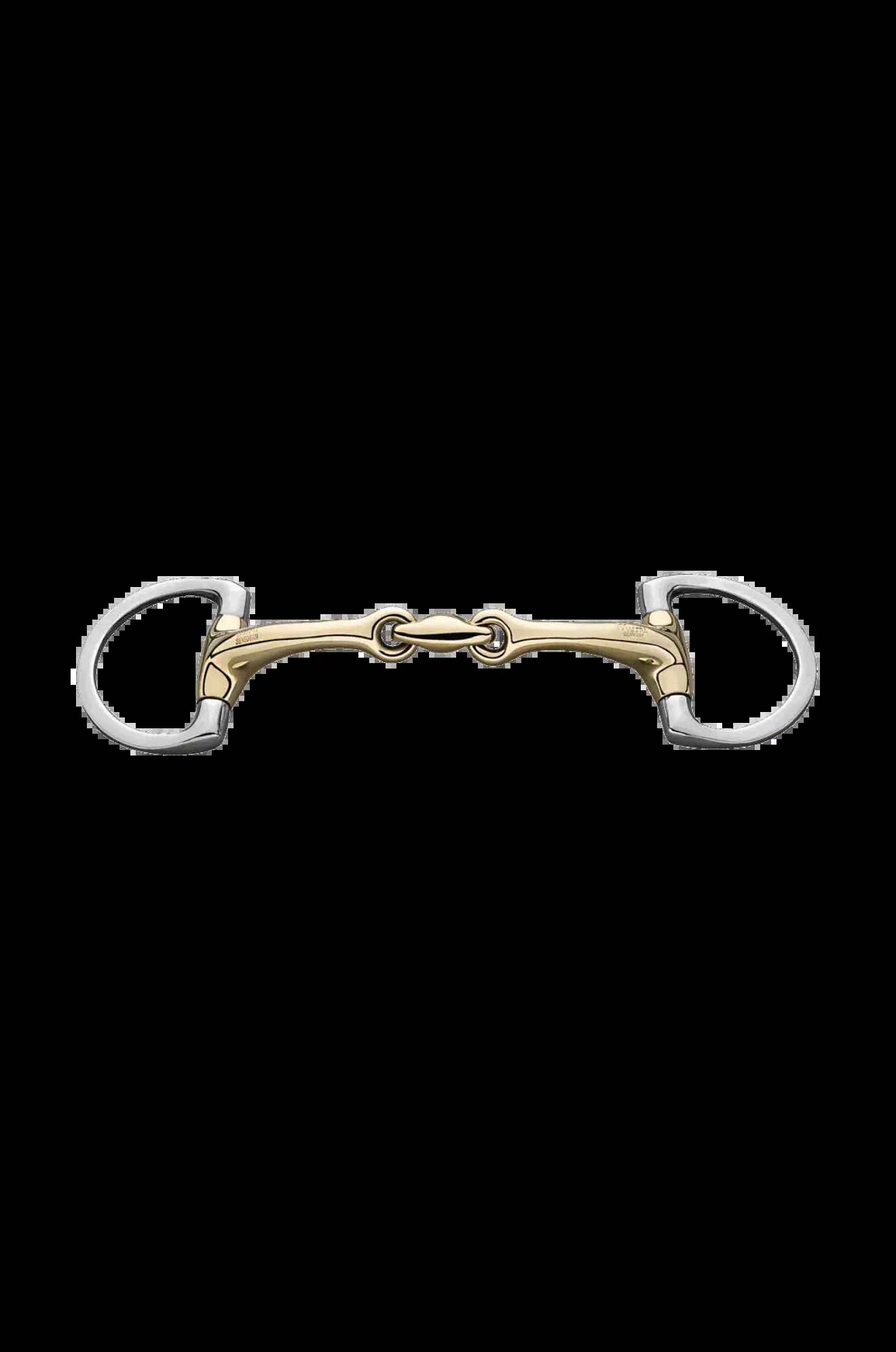 Dynamic RS Eggbutt Flat D Ring Bradoon