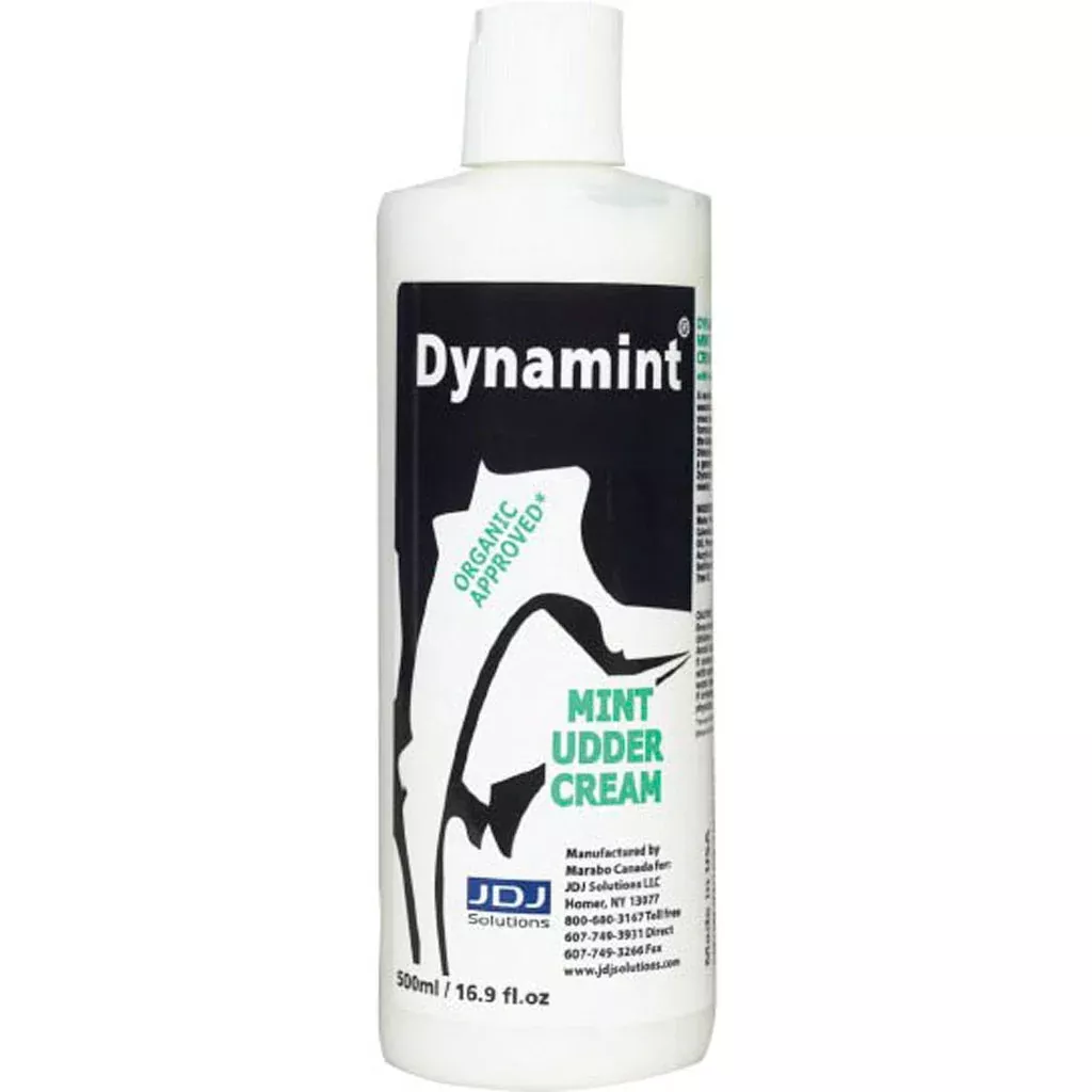 Dynamint Mint Udder Cream 500 ml White