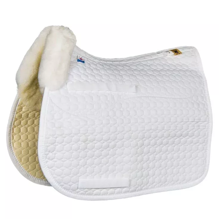 EA Mattes Gold Large Square Dressage Saddle Pad