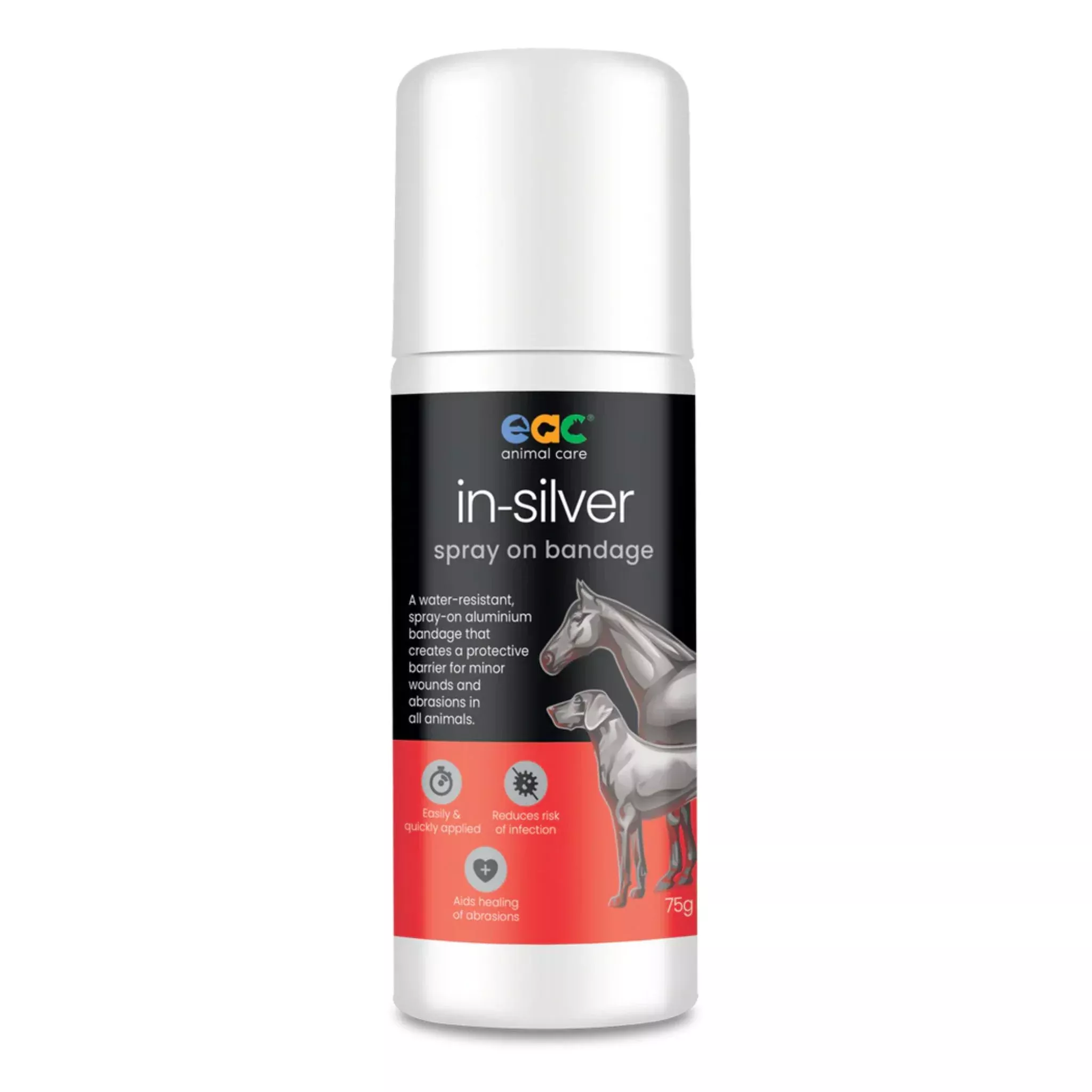 EAC Equine In-Silver Spray On Bandage