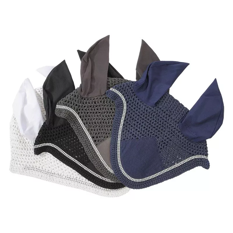 Ear Bonnet with Rhinestones