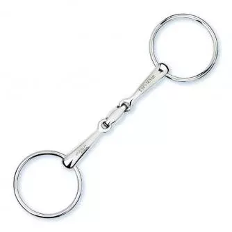 Easy Control Loose Ring Snaffle, Double Broken