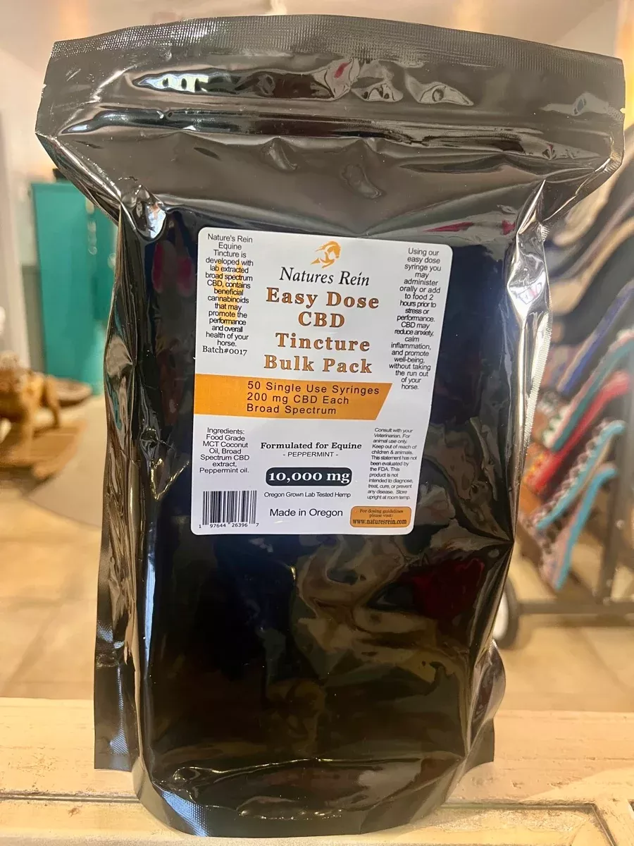 Easy Dose CBD Tincture Bulk Pack for Horses by Nature's Rein