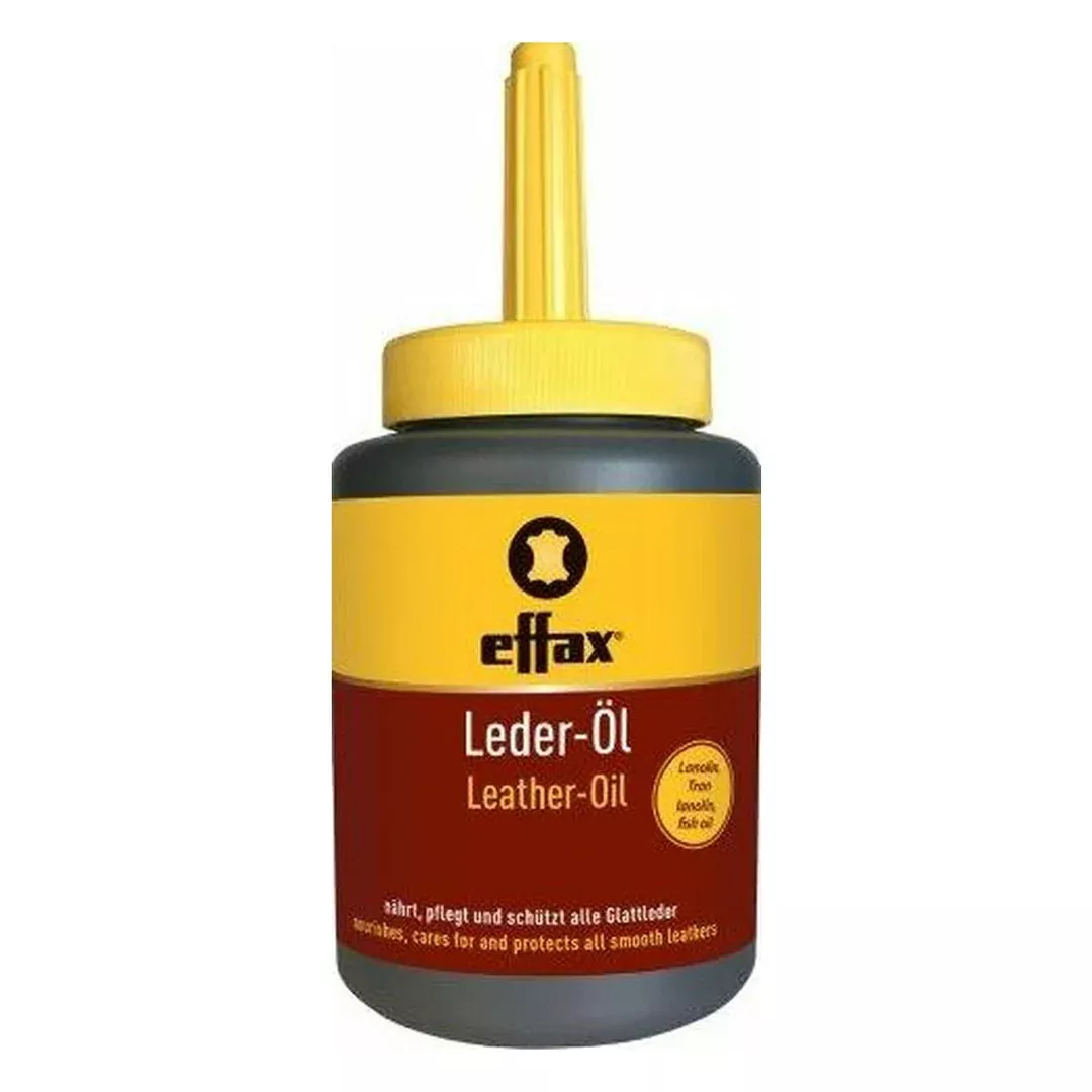 Effax Leather Oil, w/ Applicator Brush - 16 fl oz.