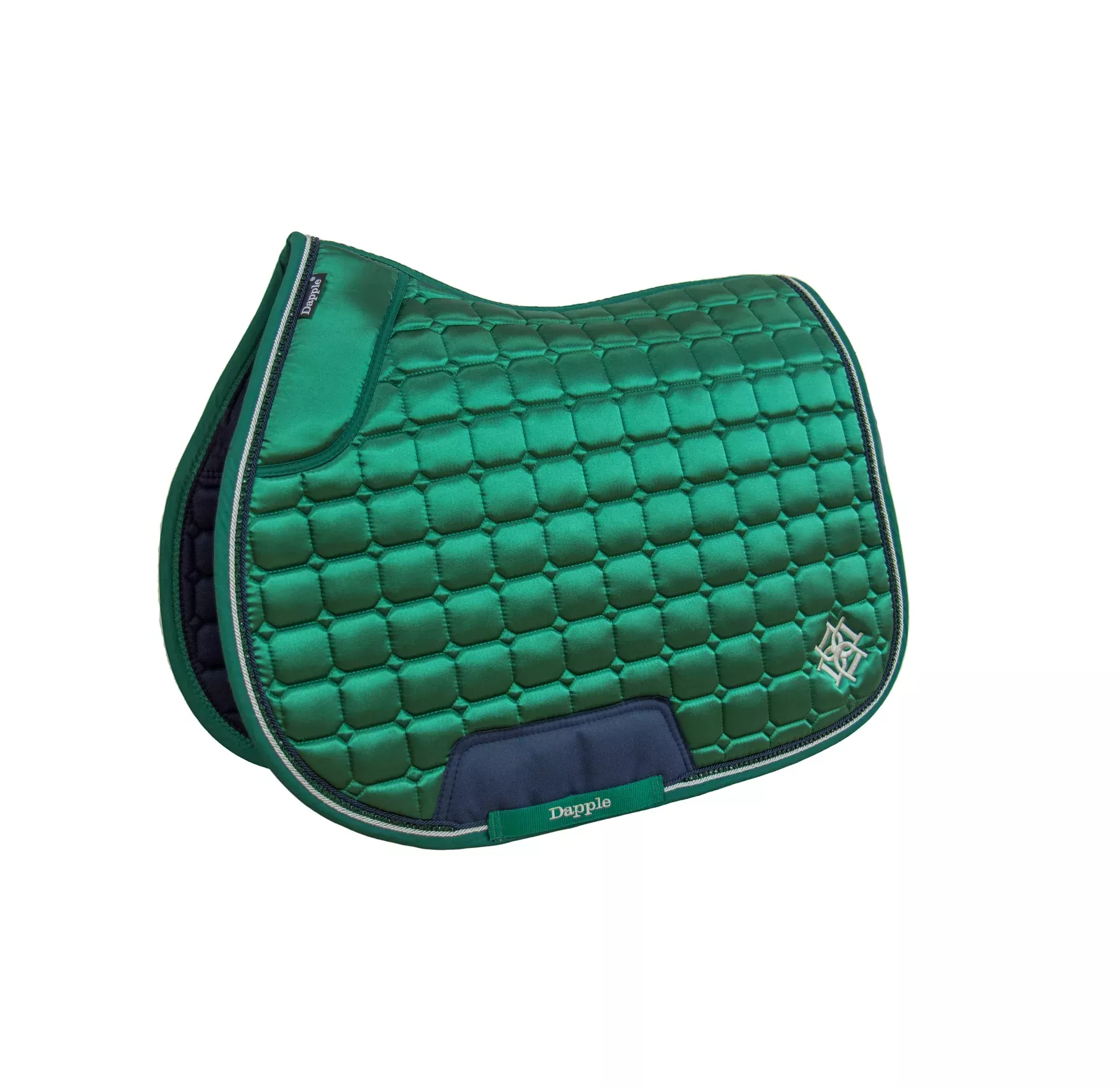 Emerald Green Diamanté Saddle Pad