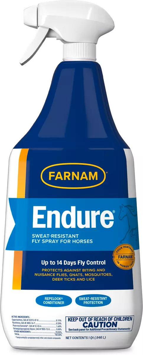 ENDURE SWEAT RESISTANT FLY SPRAY 1 QT