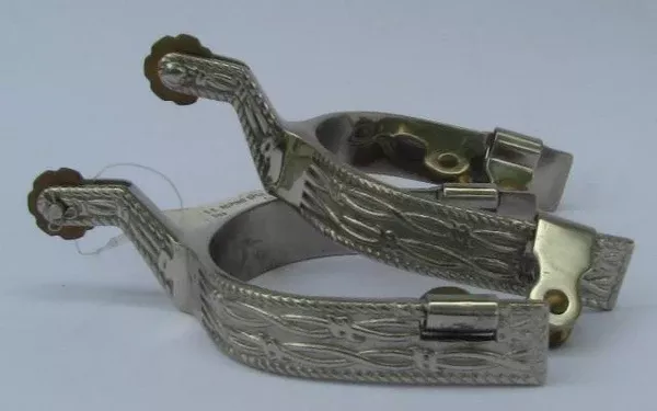 Engraved Roping Spur