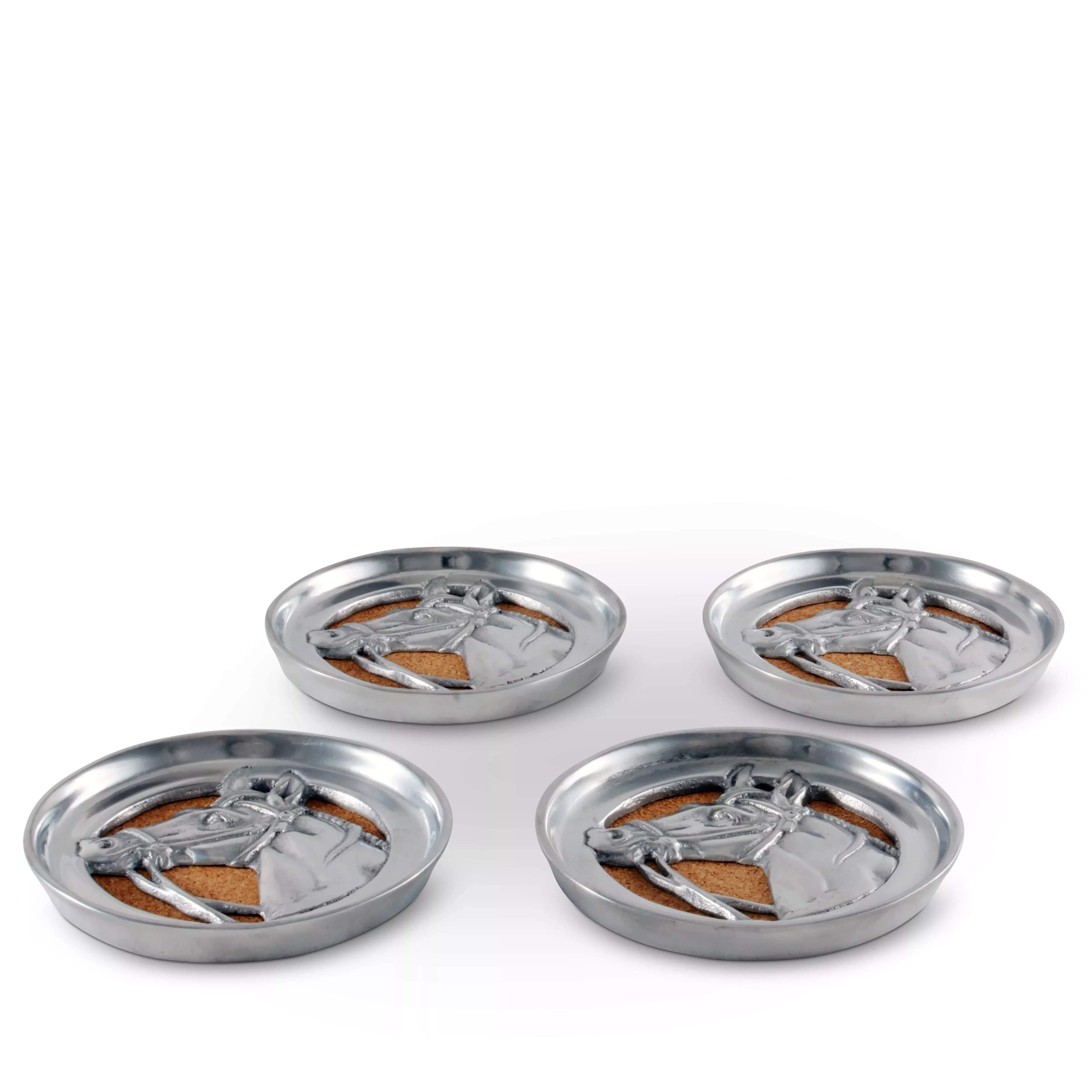 Equestrian Horse Coaster Set – Elegant Drink Coasters for Horse Lovers & Entertaining