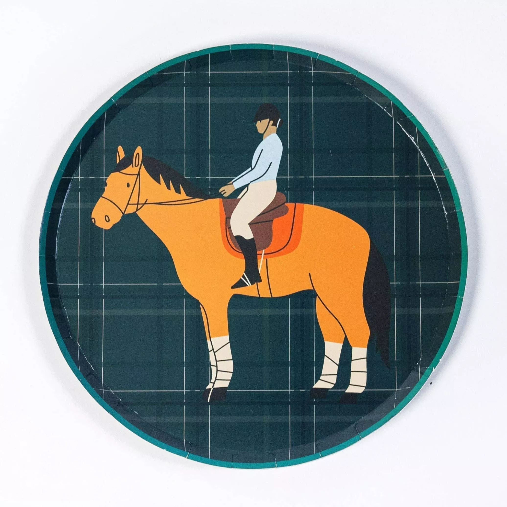Equestrian Horse Dessert Plates
