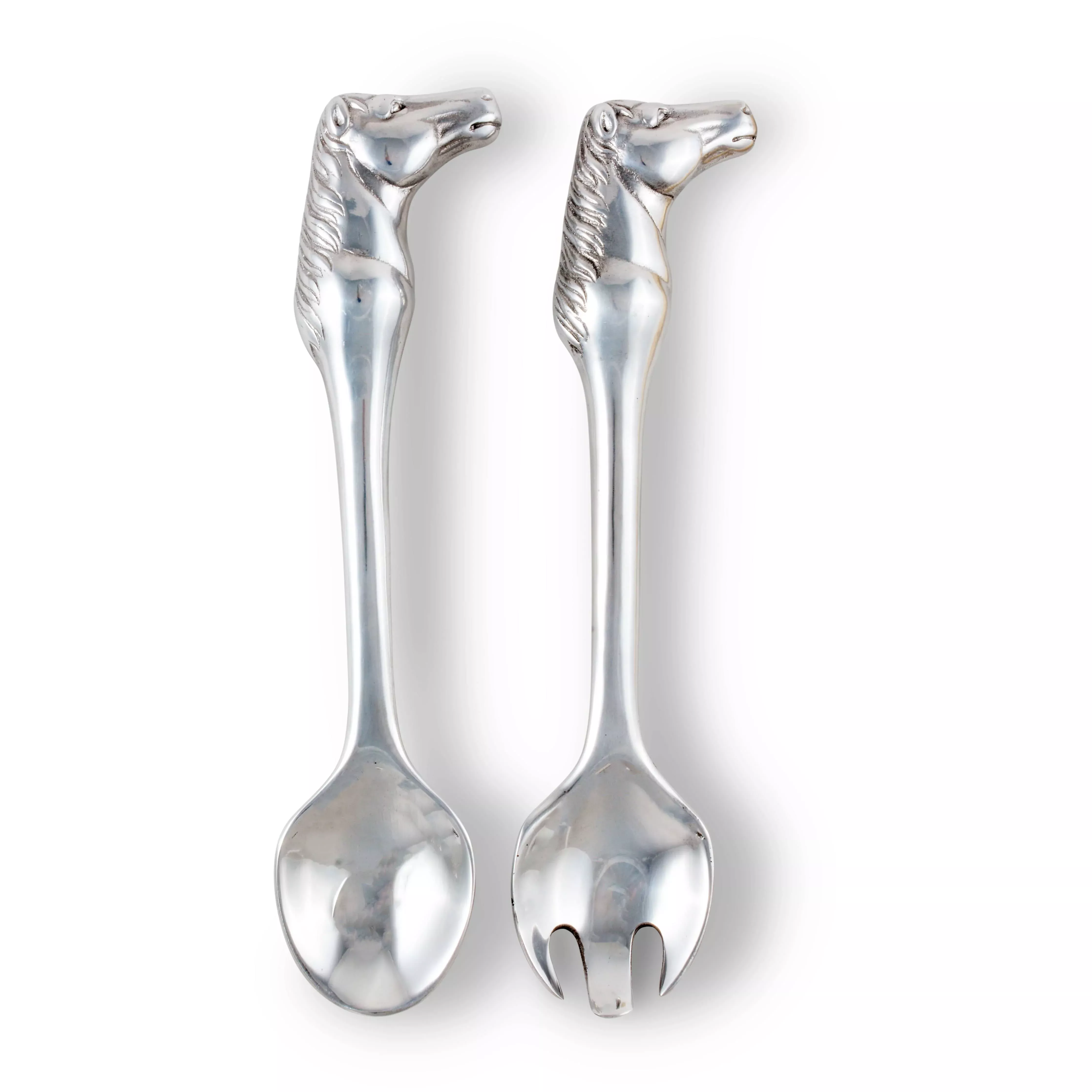 Equestrian Horse Serving Set – Handcrafted Elegance for the Equestrian Home or Trainer Gift