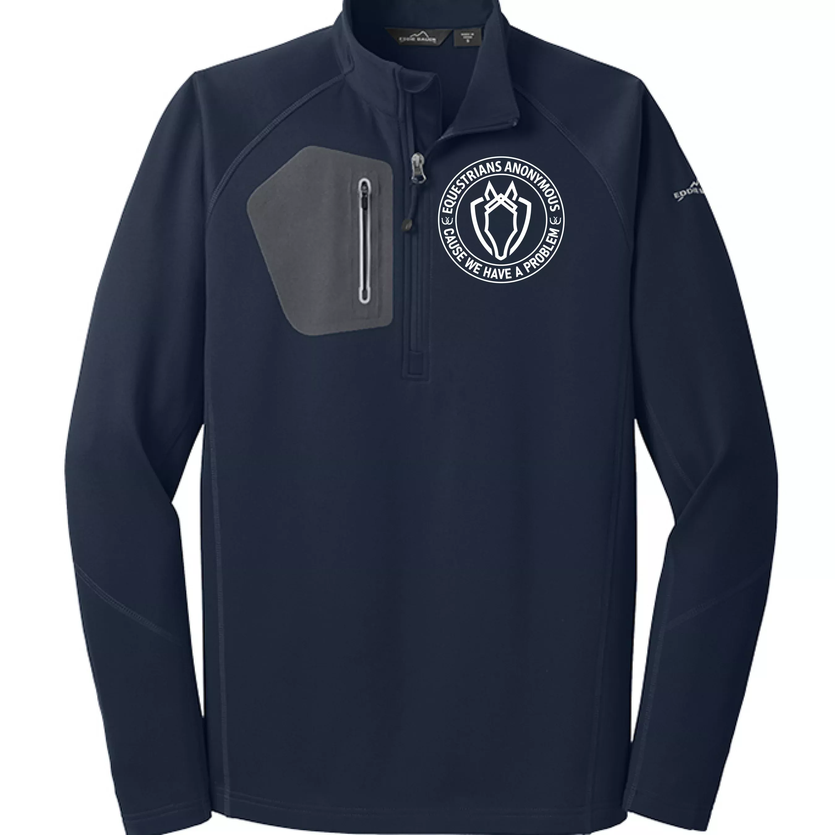 Equestrians Anonymous Logo Wear Quarter zip
