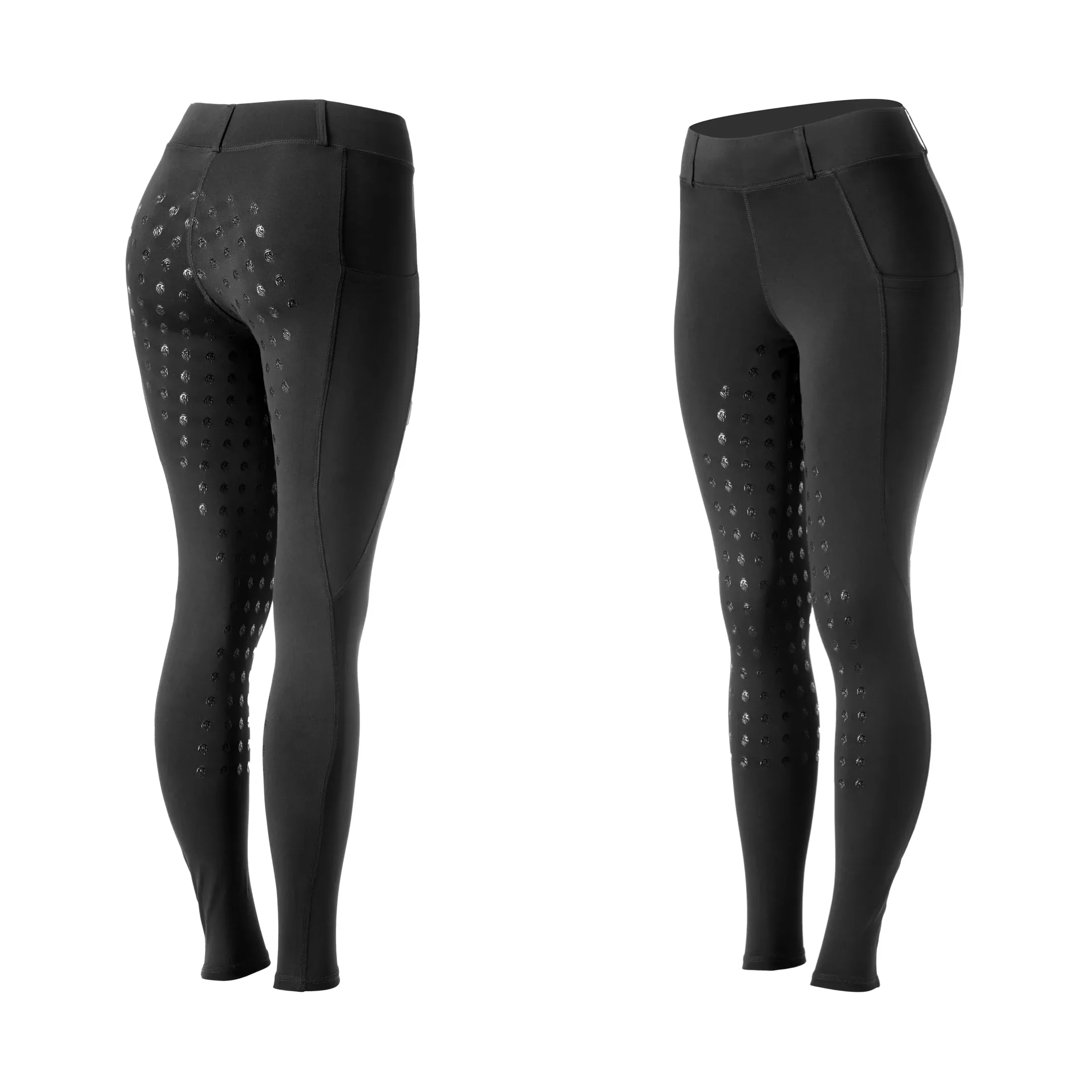 Equinavia Classic Womens Full Seat Riding Tights - Black