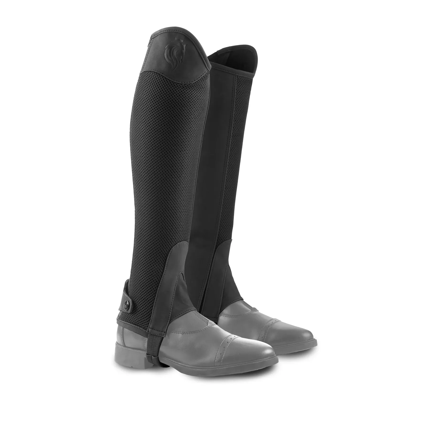 Equinavia Frida Kids Half Chaps with NordicAir Tech - Black